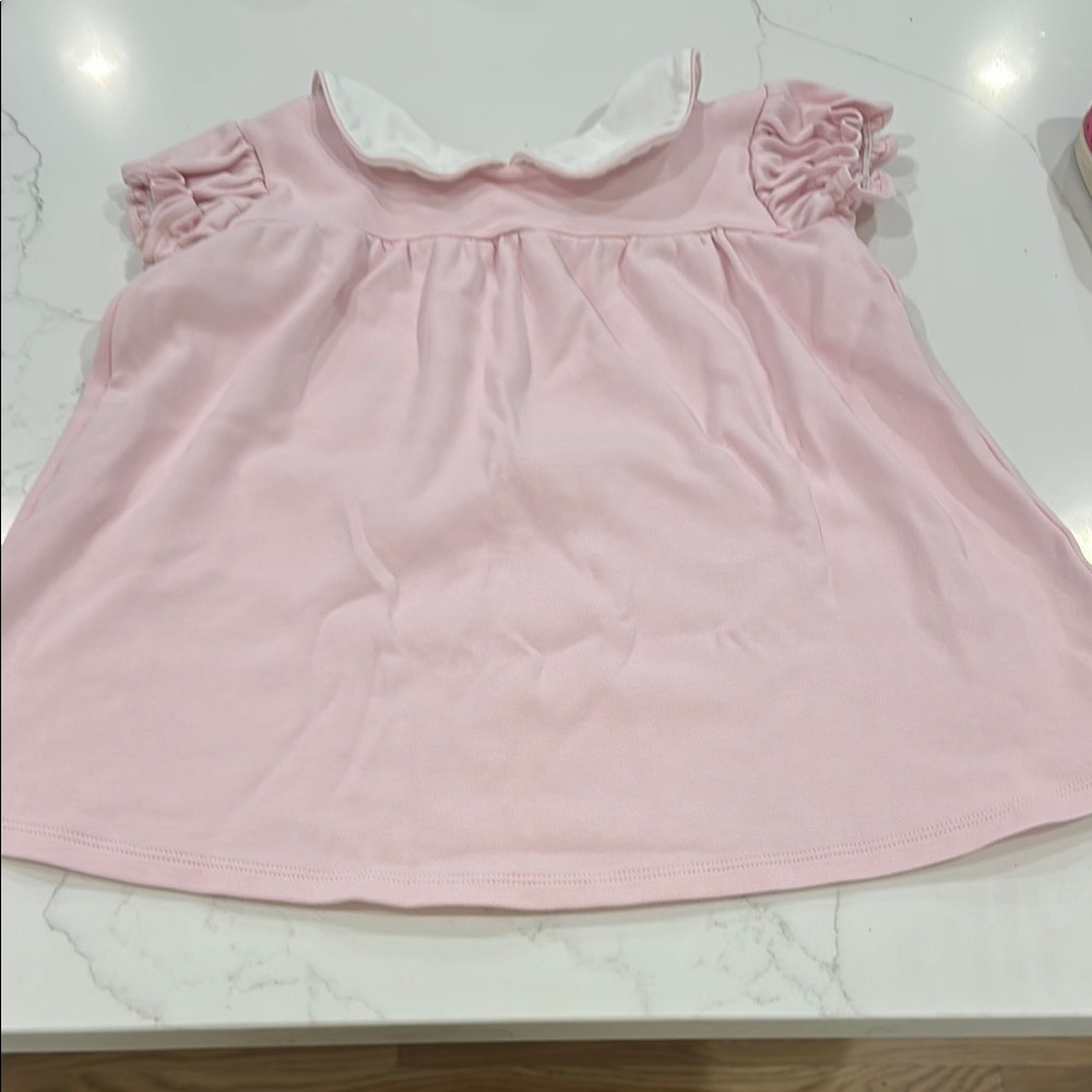 Pink Ruffled Girls Dress 4T